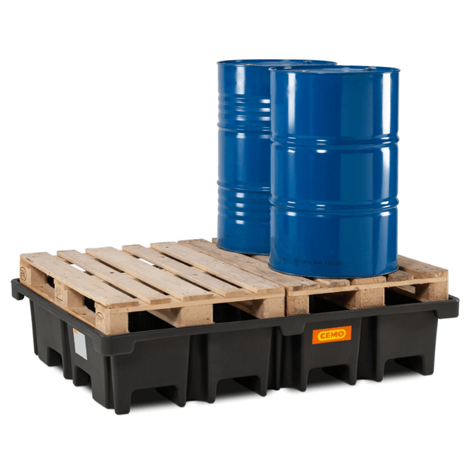 Hovedbilde Miljøpalle 4 x 200L fat
